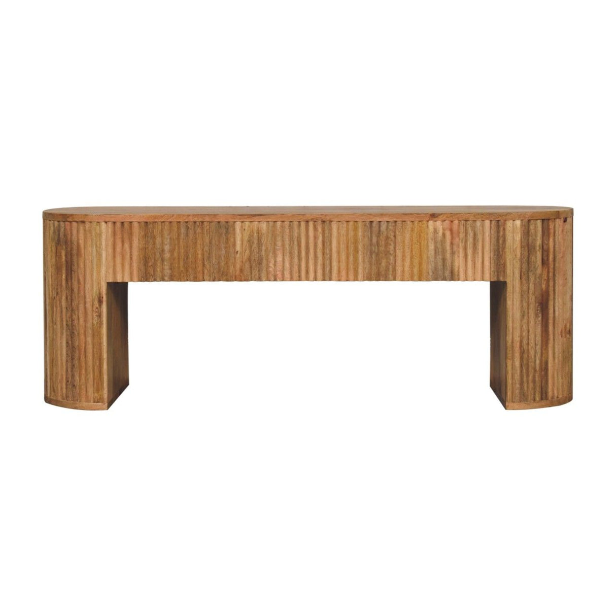 Soba - Straight Media Unit - Oak by Couch.com