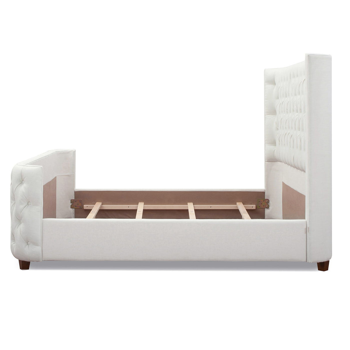 Brooklyn - Tufted Panel Bed Headboard And Footboard Set by Couch.com