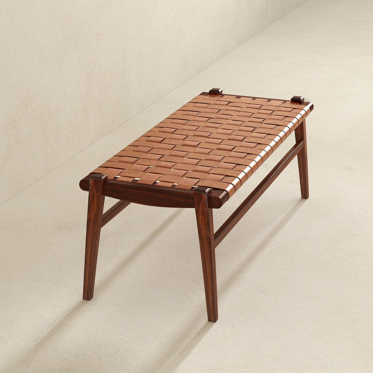 Cody - Bench - Brown / Tan by Couch.com