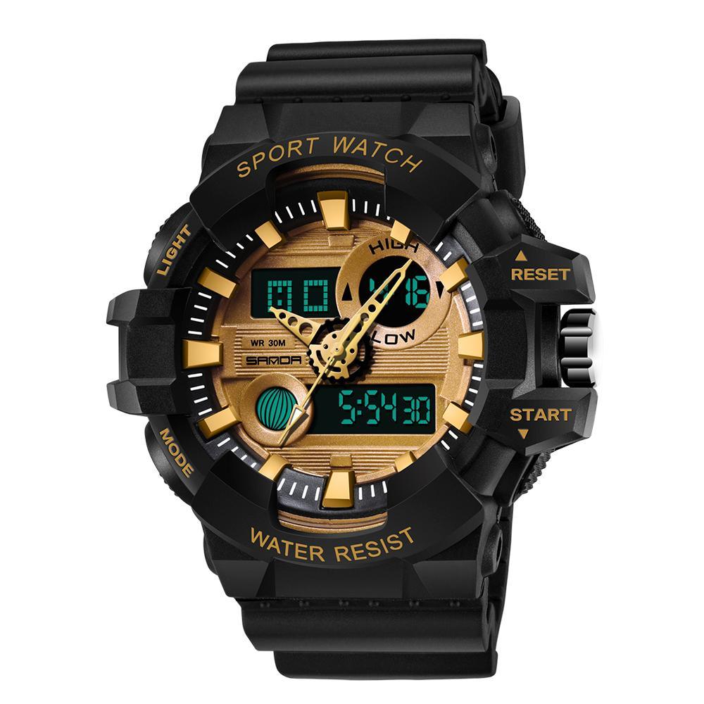 Sport Men Watches White G style Watch In LED Digital Style Waterproof 30M Casual Luxury Elegant Style Relogios masculino