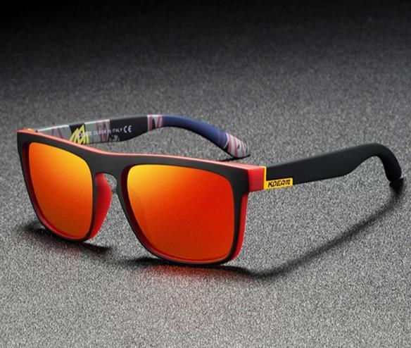 New Popular Mirror Polarized Sunglasses In Trend For Men An Woman With Ultralight Glasses Frame Square Sport Sunglasses With UV400 Protection