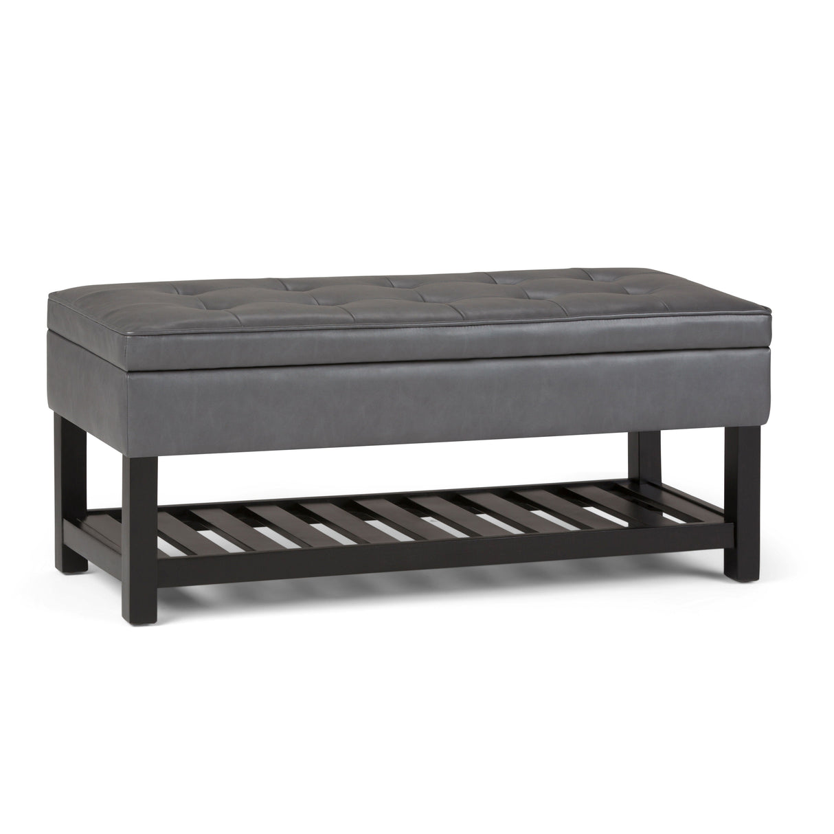 Cosmopolitan - Storage Ottoman Bench With Open Bottom by Couch.com