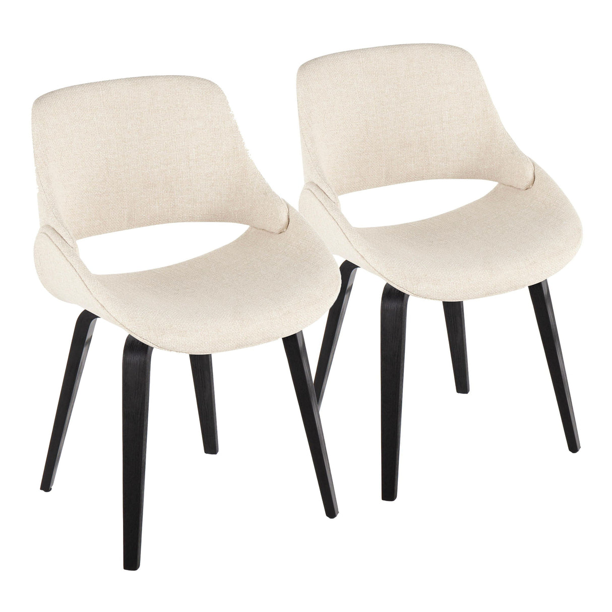 Fabrico - Mid Century Modern Comfortable Design Dining Chair (Set of 2) by Couch.com