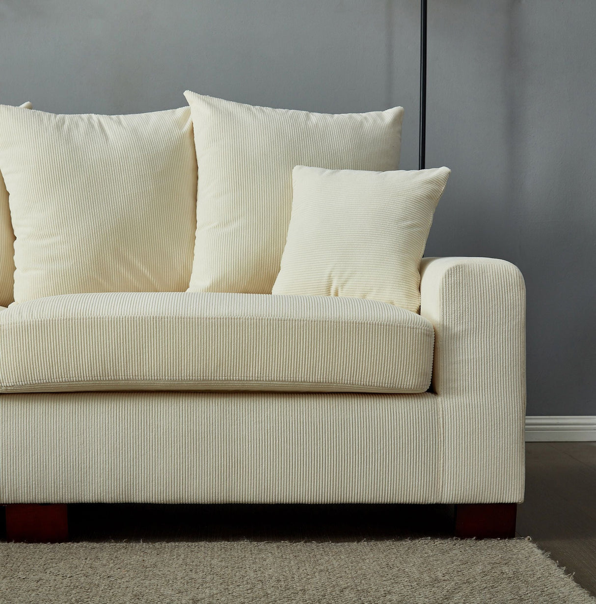 5 Seater Oversized Convertible L & U Shaped Couch by Couch.com