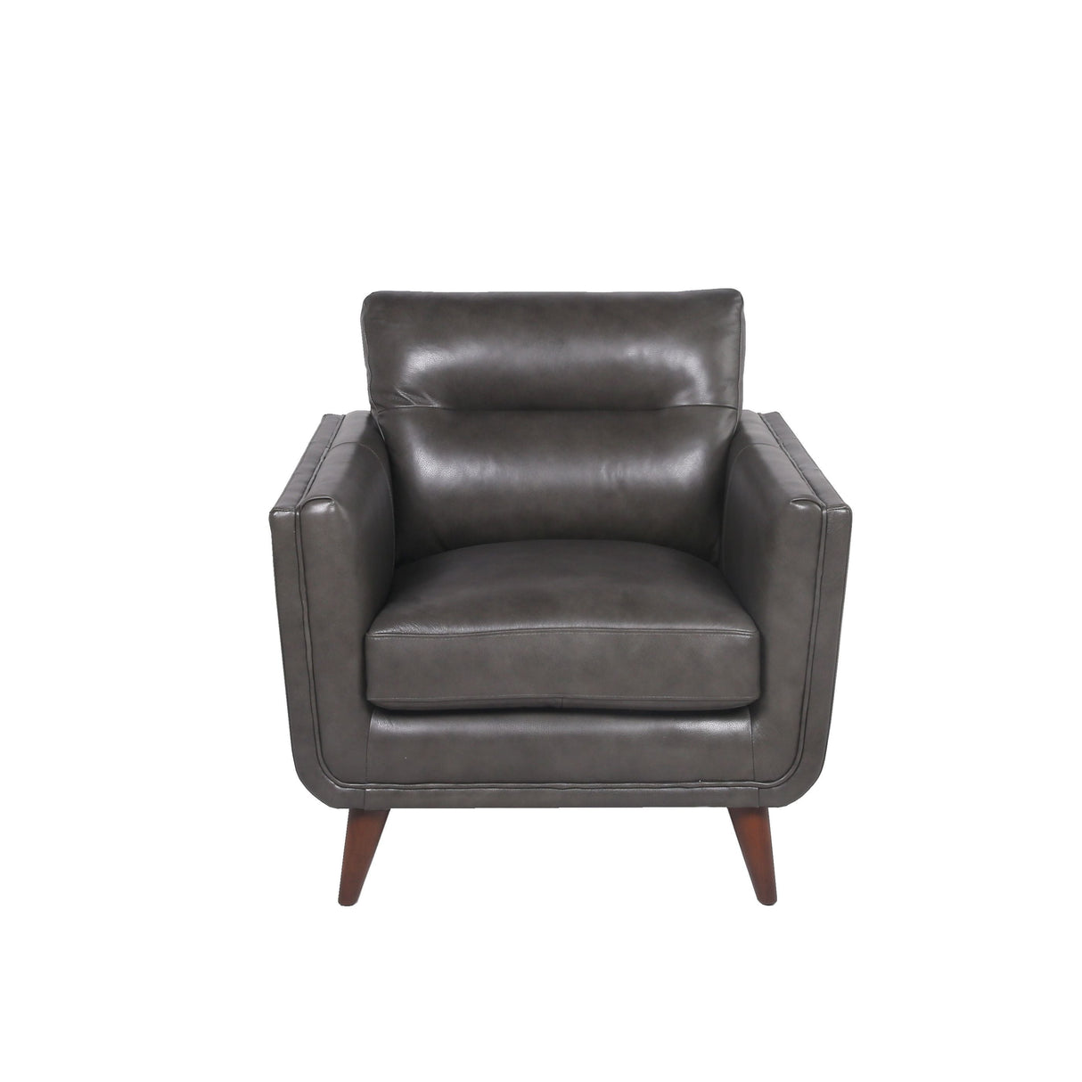 Mid-Century Leather Chair by Couch.com