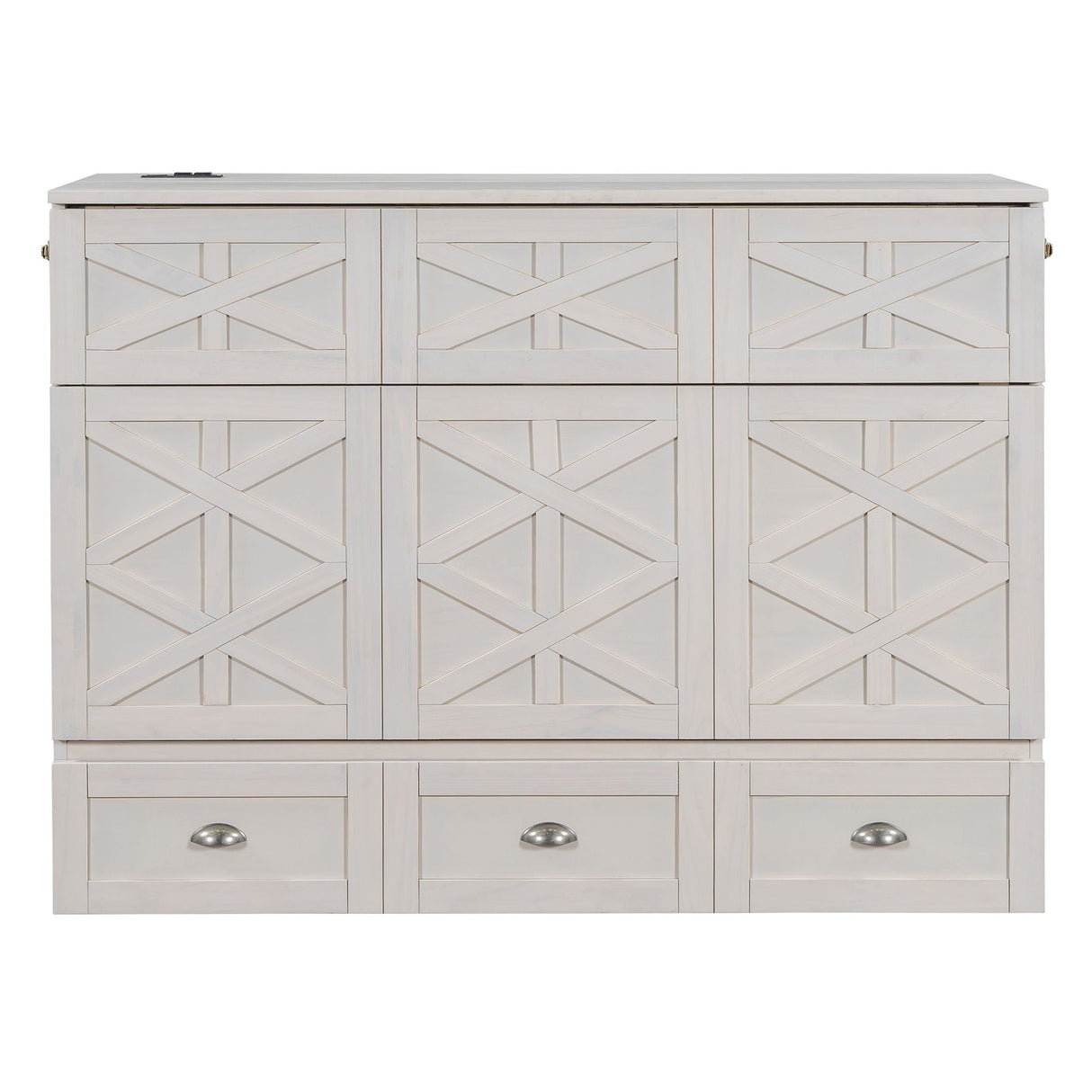 Murphy Bed With Large Drawers And USB Ports by Couch.com