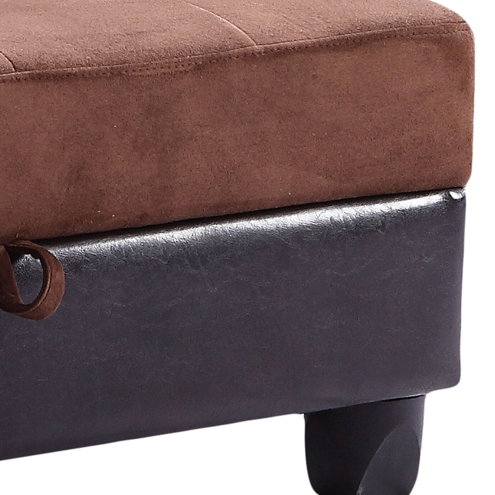 Stylish Storage Contemporary Ottoman by Couch.com