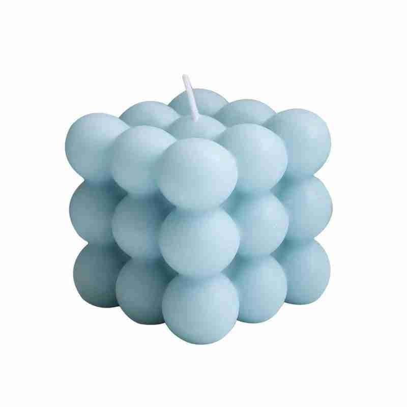 1pc Cube Wax Fragrance Candle Bougie Rose Scented Candles Cute Wax Candles Cube Scented Candle Handmade Decorative Candle Hand Poured Scented Candle Home Decor Candle for Bedroom Aesthetic Home Geometric Decoration Cube Wax Fragrance Candle