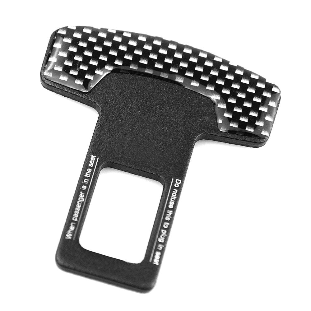 1pc\2pcs Car Safety Belt Buckle Clip Car Seat Belt Stopper Plug Vehicle Mount Bottle Opener Universal Interior Accessories Universal Seat Belt Buckle Auto Metal Seat Belts Clip Alarm Stoppers for Car Seats Belt Buckles, Auto Metal Belt Plugs Car Seat