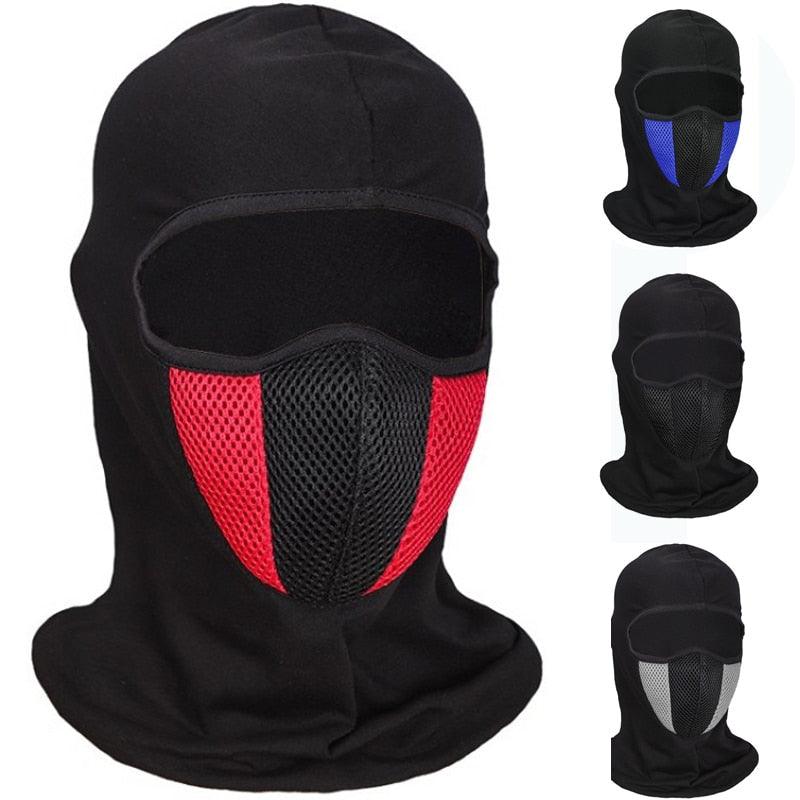 1Pcs Balaclava Mask Motorcycle Full Face Shield Bike Motorcycle Ice Silk Windproof Dustproof Sunscreen Mask Wild Helmet Hood Balaclava Face Scarf Mask Sunscreen Dustproof Army Cycling Hunting Fishing Tactical Airsoft Hat