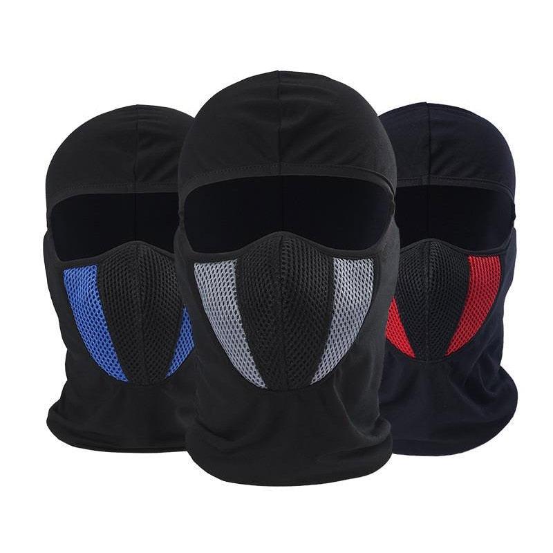 1Pcs Balaclava Mask Motorcycle Full Face Shield Bike Motorcycle Ice Silk Windproof Dustproof Sunscreen Mask Wild Helmet Hood Balaclava Face Scarf Mask Sunscreen Dustproof Army Cycling Hunting Fishing Tactical Airsoft Hat