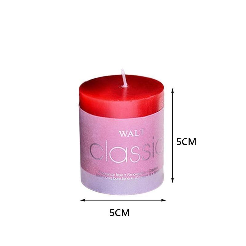 1pcs Scented Candles Craft Pure Soy Wax Wedding Column Wax Gifts Smokeless Fragrant Candle Holiday Candles Winter Scented Soy Candles Fall Candles Decor Aromatherapy Candles