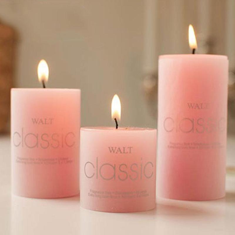 1pcs Scented Candles Craft Pure Soy Wax Wedding Column Wax Gifts Smokeless Fragrant Candle Holiday Candles Winter Scented Soy Candles Fall Candles Decor Aromatherapy Candles