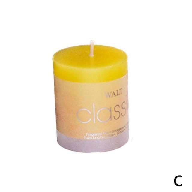 1pcs Scented Candles Craft Pure Soy Wax Wedding Column Wax Gifts Smokeless Fragrant Candle Holiday Candles Winter Scented Soy Candles Fall Candles Decor Aromatherapy Candles