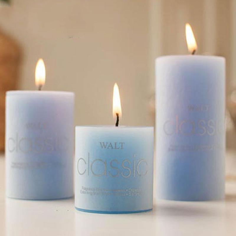 1pcs Scented Candles Craft Pure Soy Wax Wedding Column Wax Gifts Smokeless Fragrant Candle Holiday Candles Winter Scented Soy Candles Fall Candles Decor Aromatherapy Candles