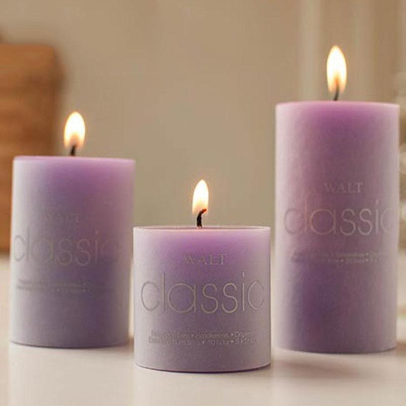 1pcs Scented Candles Craft Pure Soy Wax Wedding Column Wax Gifts Smokeless Fragrant Candle Holiday Candles Winter Scented Soy Candles Fall Candles Decor Aromatherapy Candles