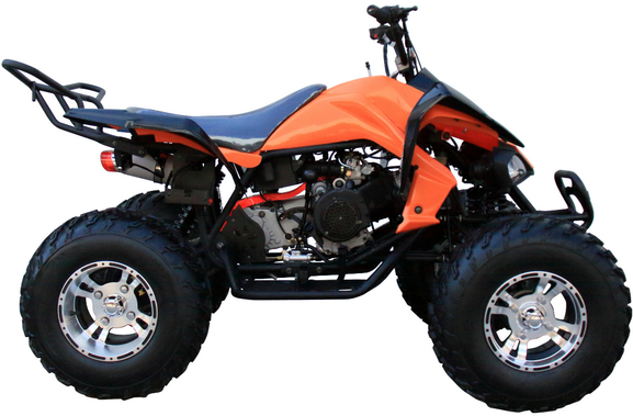 Coolster (3200S) 200cc Sport ATV, Automatic with Reverse, 10-inch Alloy Wheels, Hydraulic Disc Brakes