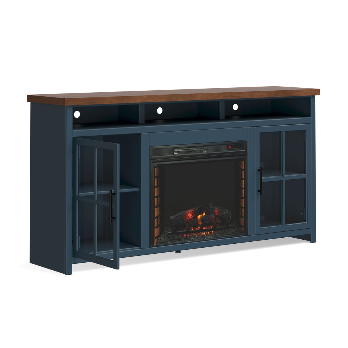 Nantucket - 74" Fireplace TV Stand Console by Couch.com