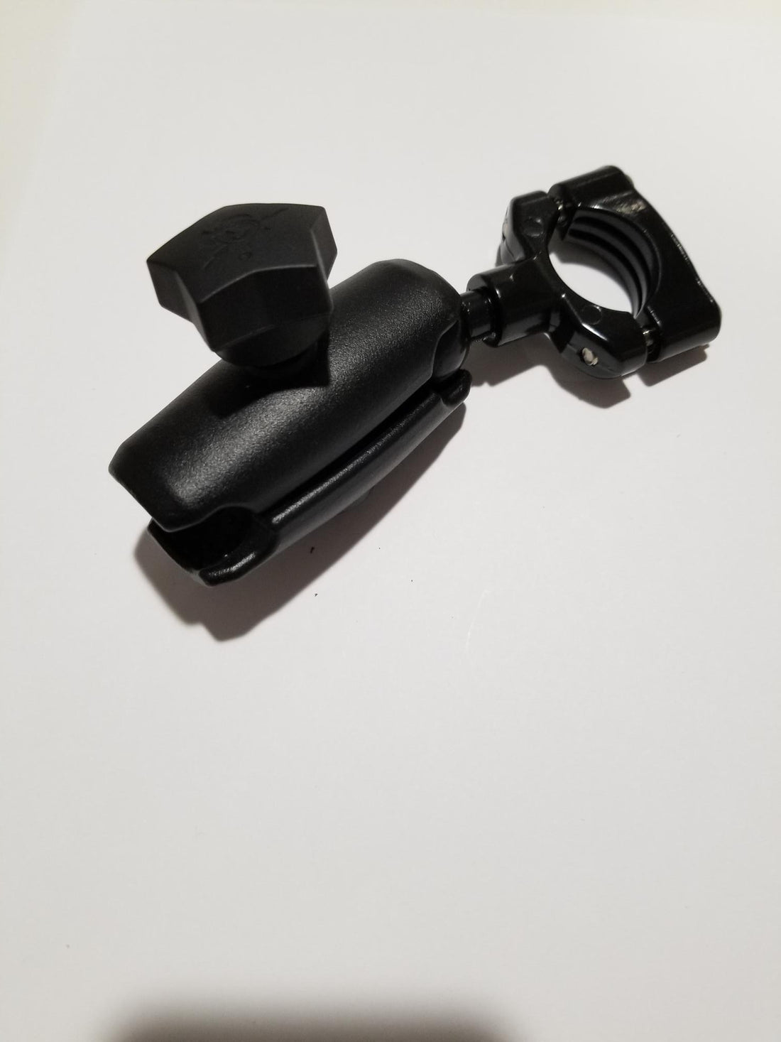 Aluminum Union for attaching Phone Mounts with Articulating 1" Ball 2 1/4 center to center by GloDea