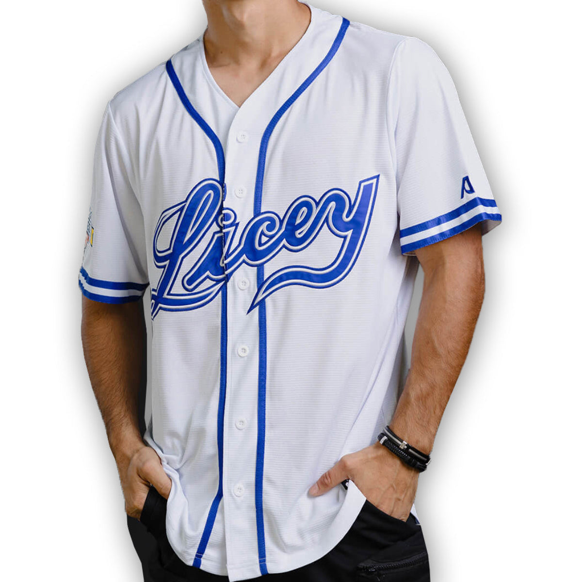 2023 Titanes del Caribe OFFICIAL Licey Jersey - White
