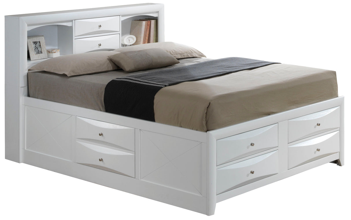 Marilla - Storage Bed With Bookcase Headboard by Couch.com