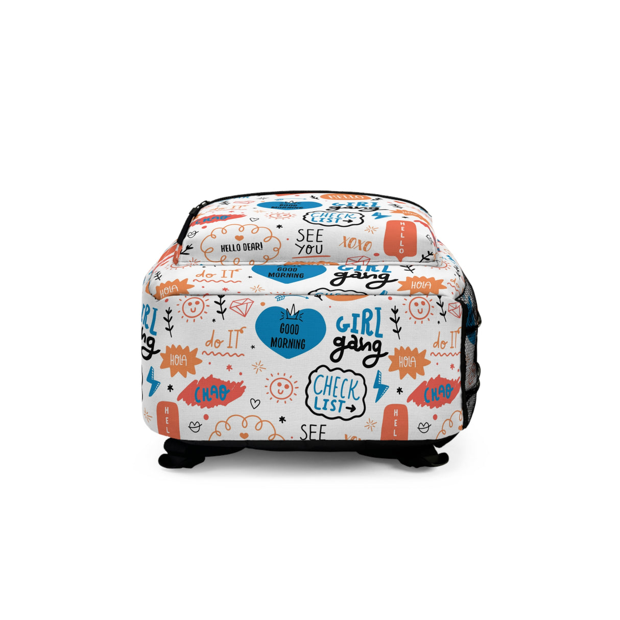 Kids Girl Gang White Backpack