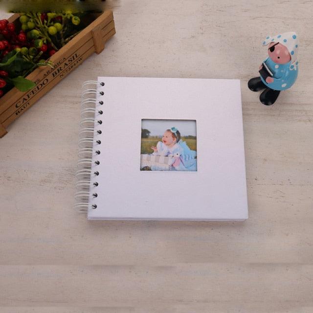 20page DIY Photo album Baby Growth Beautifully Decorated Paper Album Kids Memory Book Scrapbooking Polaroid Book Album Gifts For New Parents Baby Shower