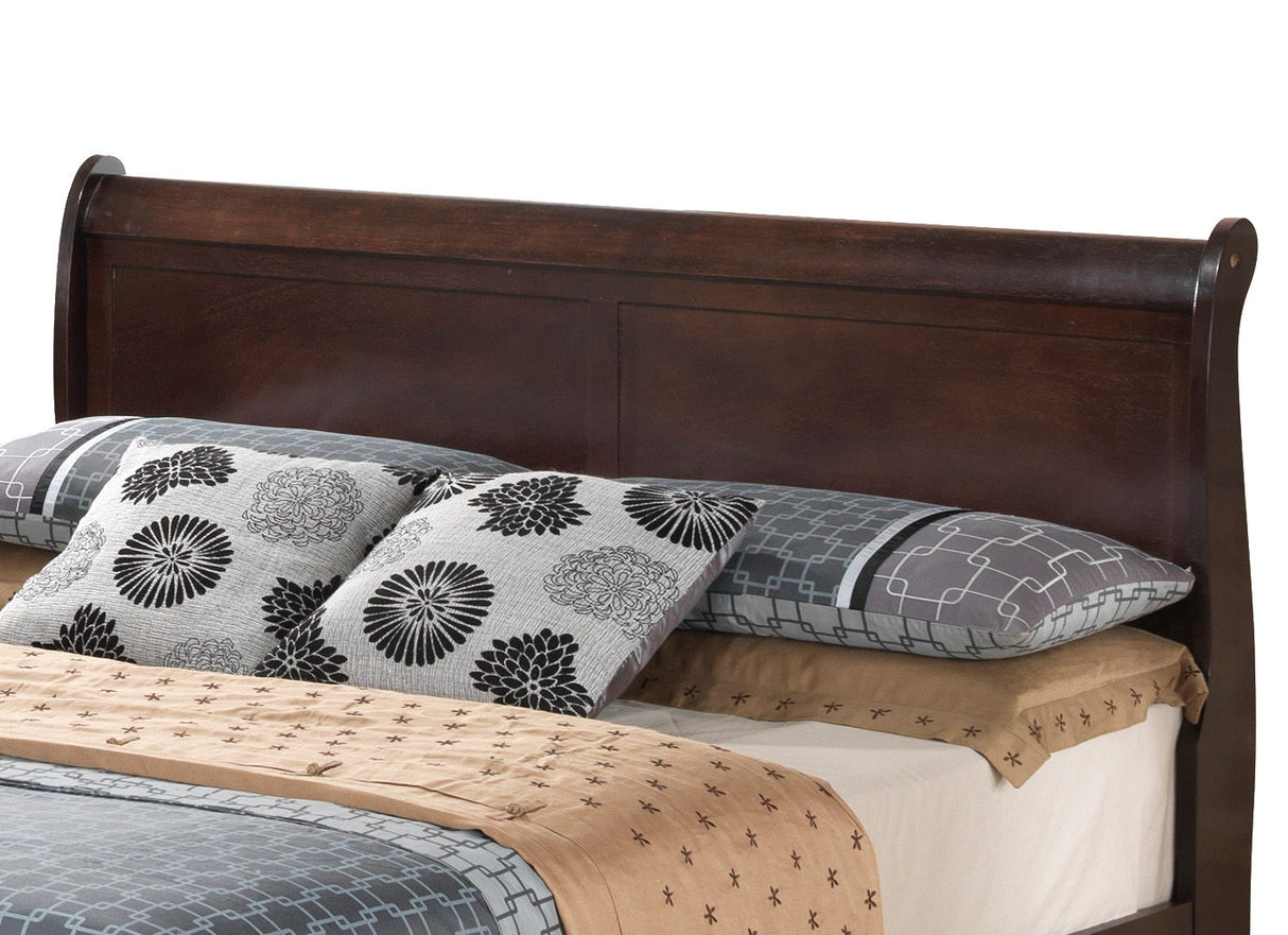 Sleigh Bed With Low Footboard by Couch.com