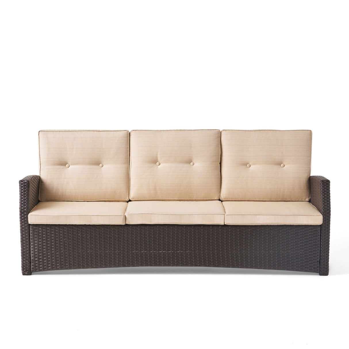 St Marta - 3 Seater - Dark Brown by Couch.com