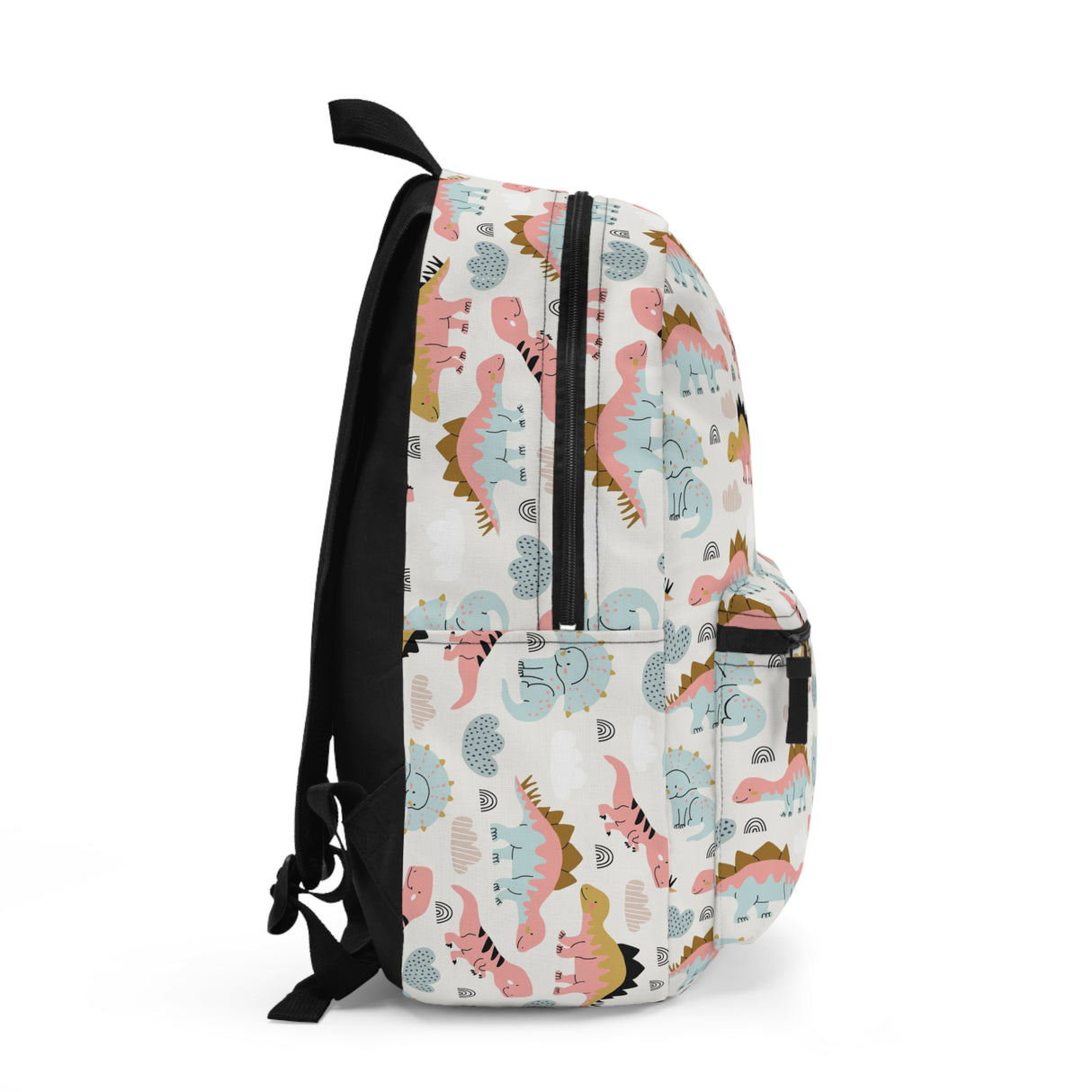 Kids Dinosaur White Backpack