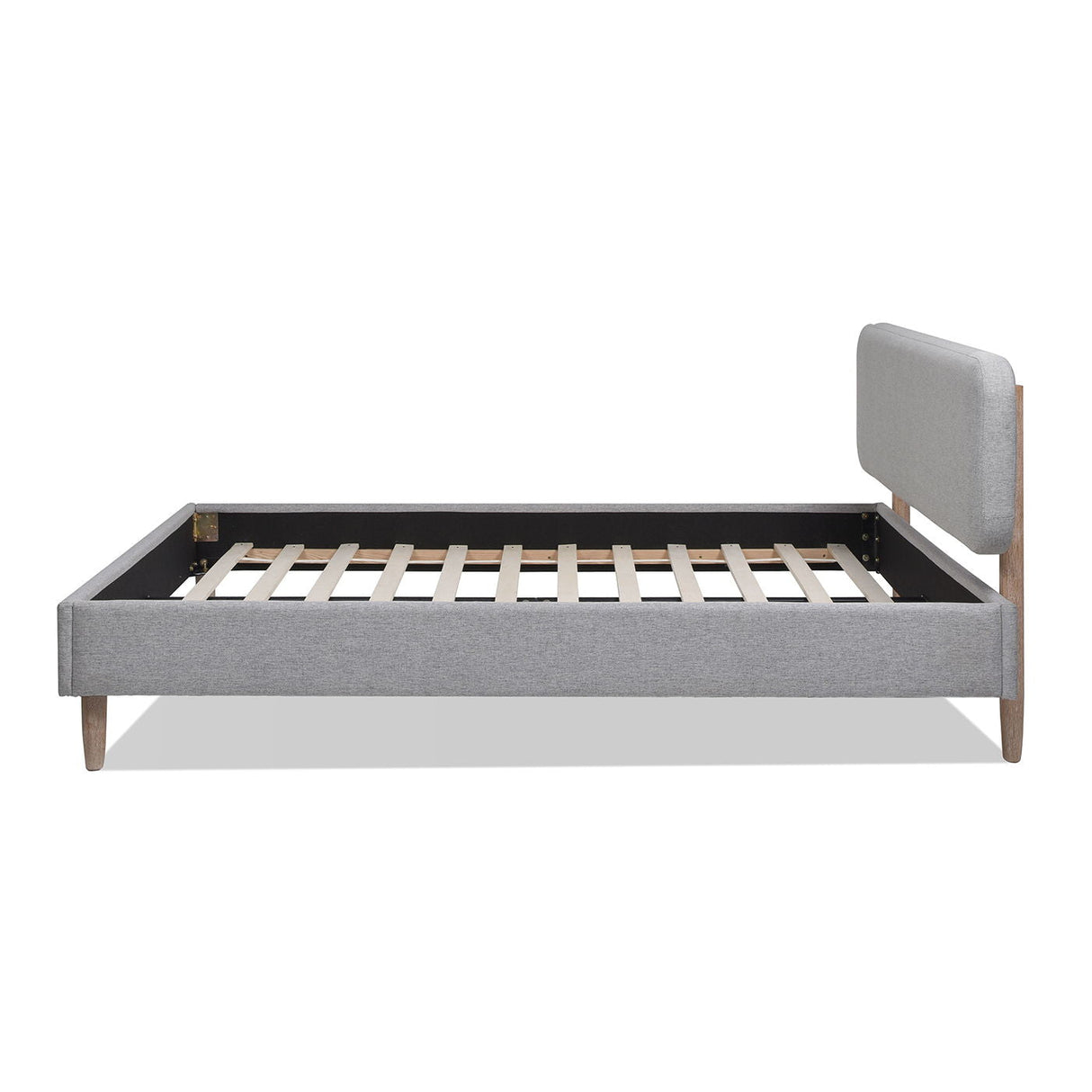 Diego - Low Upholstered Platform Bed by Couch.com