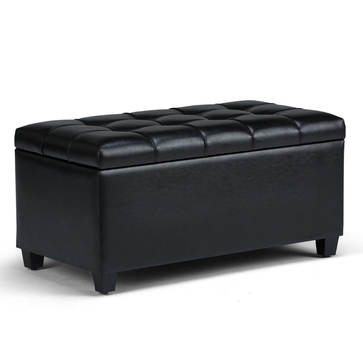 Sienna - Upholstered Storage Ottoman Bench by Couch.com