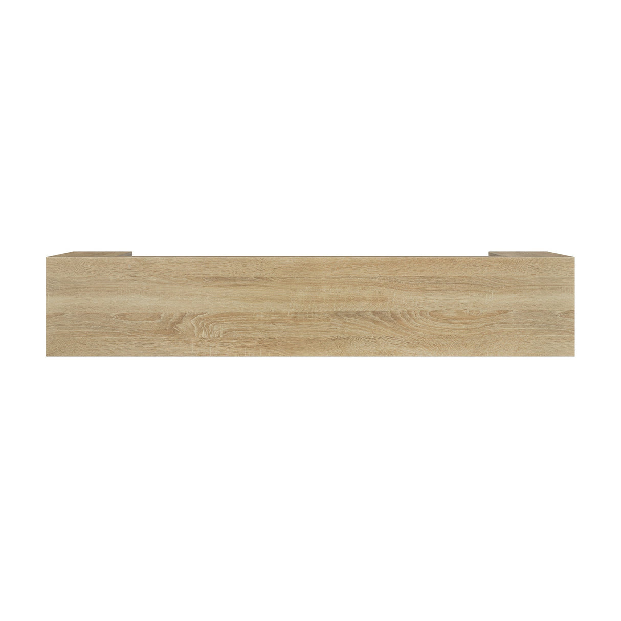 Farmhouse Style Oak-Colored Extra-Long Console Table