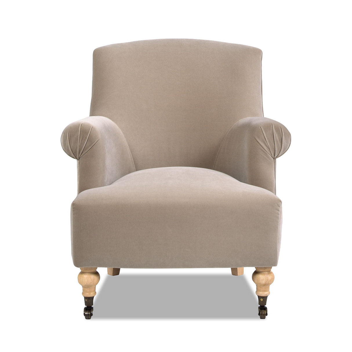 Eloise - Design Pleated Sock Arm Accent Armchair by Couch.com