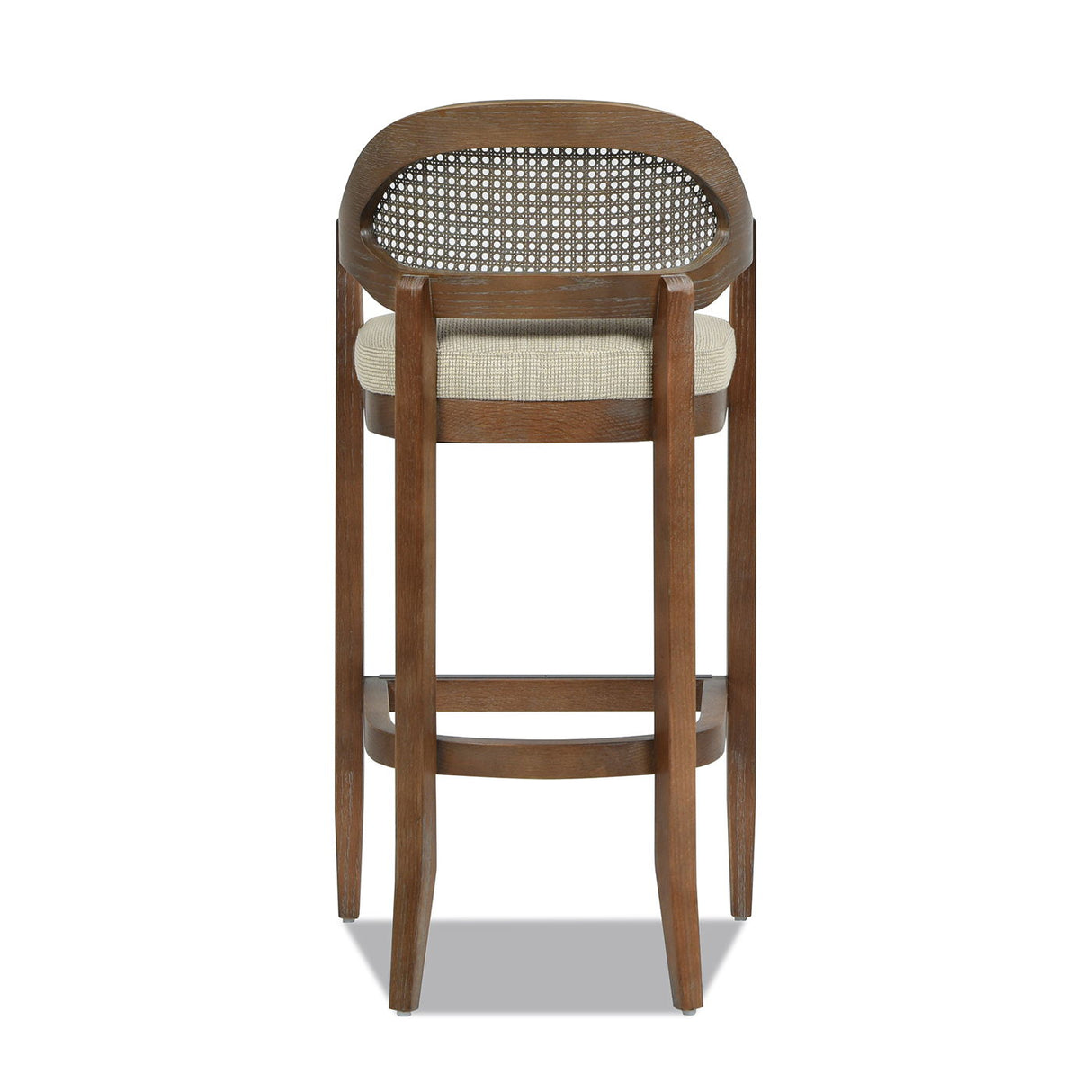 Americana - Mid-Century Modern Cane Back Counter Stool by Couch.com