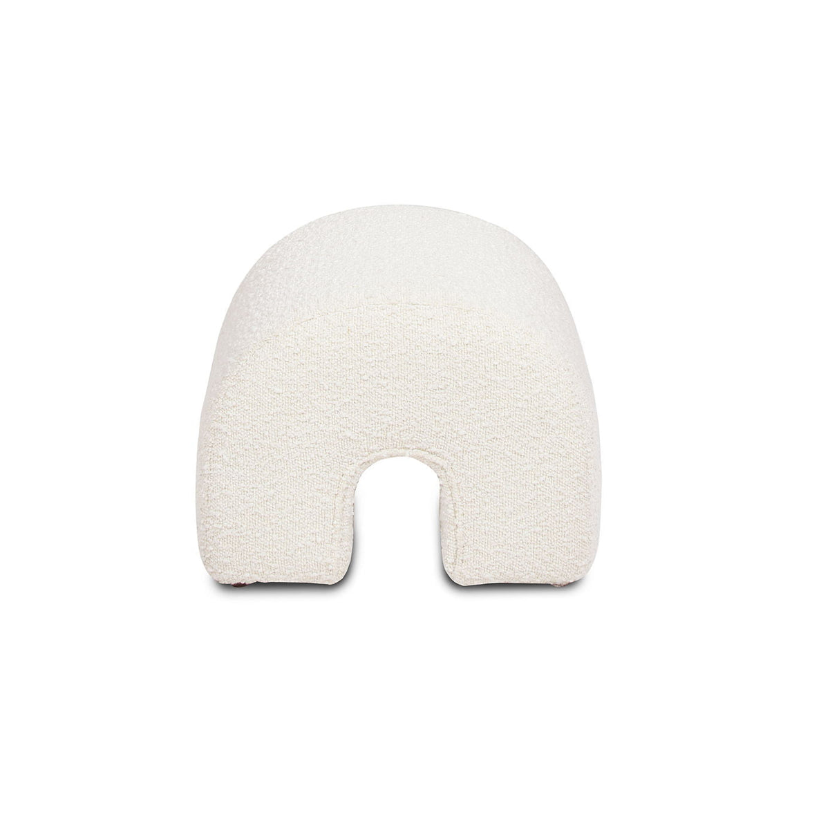 Bridge - Arched Upholstered Footstool Ottoman by Couch.com