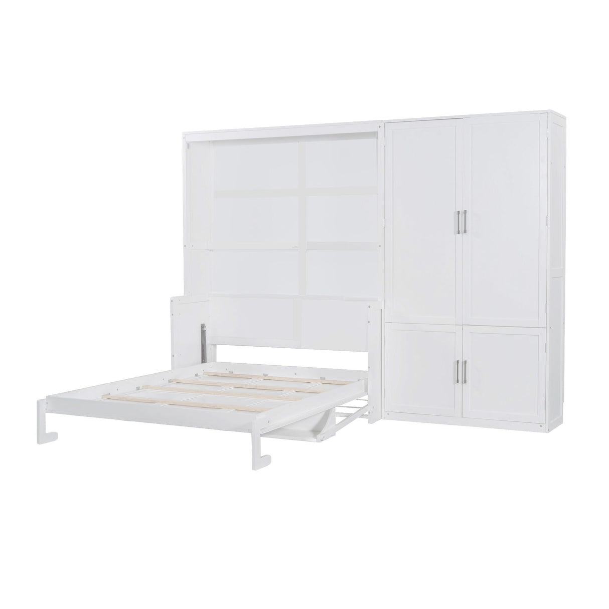 Murphy Elegant Wall Bed With Closet by Couch.com
