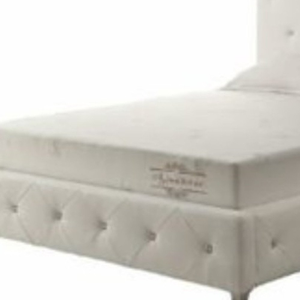 6" White Twin Aloe Vera Infused Memory Foam Mattress