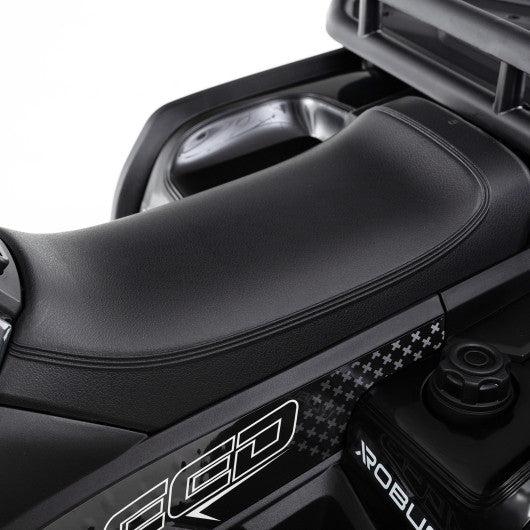 24V Kids Ride on Electric ATV Quad Car with Realistic Sounds and  LED Lights-Black