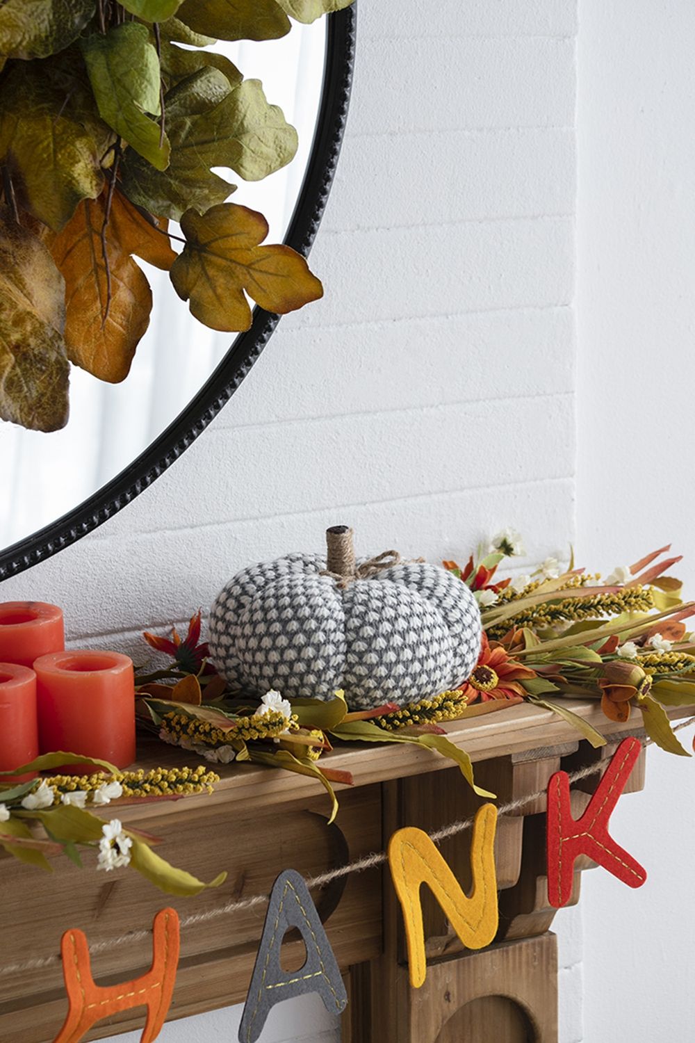 Knite Pumpkin Ornament Decor For Holiday Harvest Festival Fall Festival & Thanksgiving by Couch.com