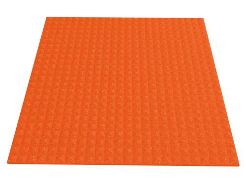 1 Inch Acoustic Foam Pyramid Style Panels - 13 Color Options