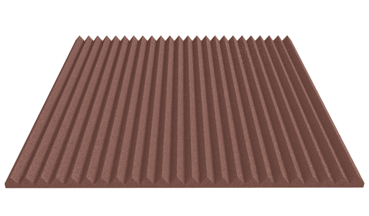 1 Inch Acoustic Foam Wedge Style Panels - 13 Color Options