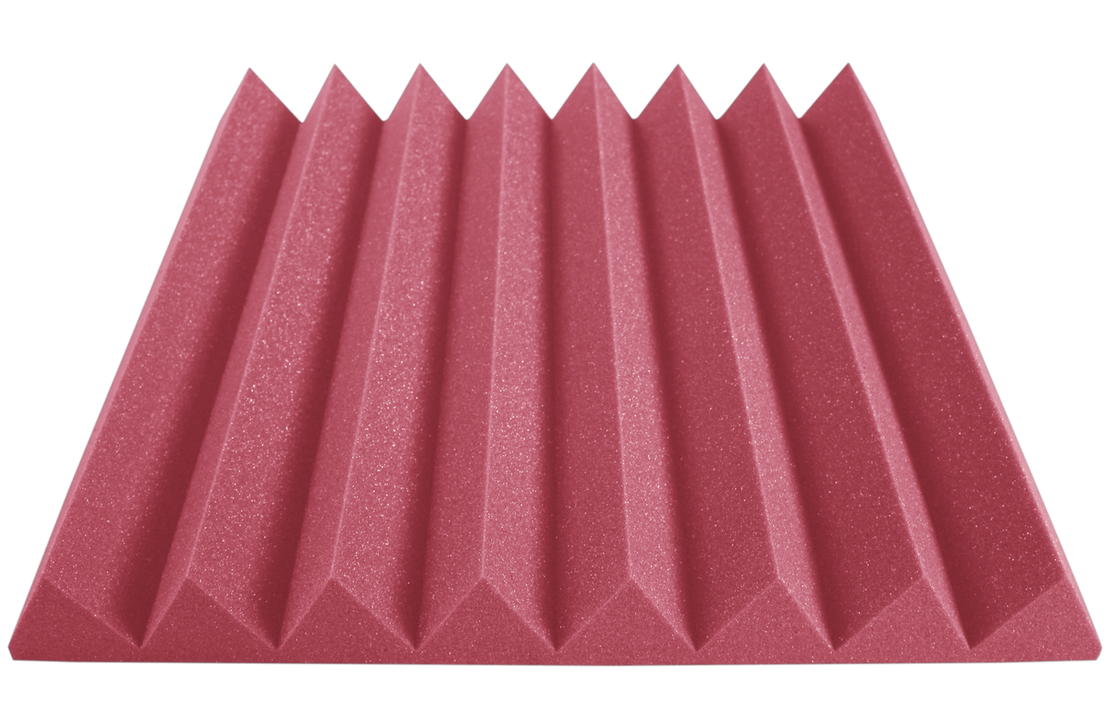3 Inch Acoustic Foam Wedge Style Panels - 13 Color Options