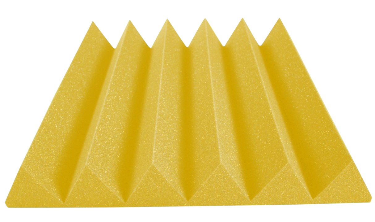 4 Inch Acoustic Foam Wedge Style Panels - 13 Color Options