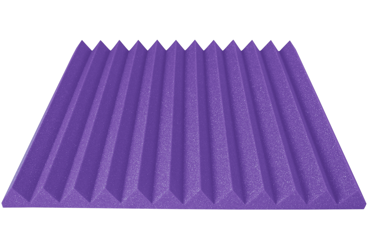2 Inch Acoustic Foam Wedge Style Panels - 13 Color Options