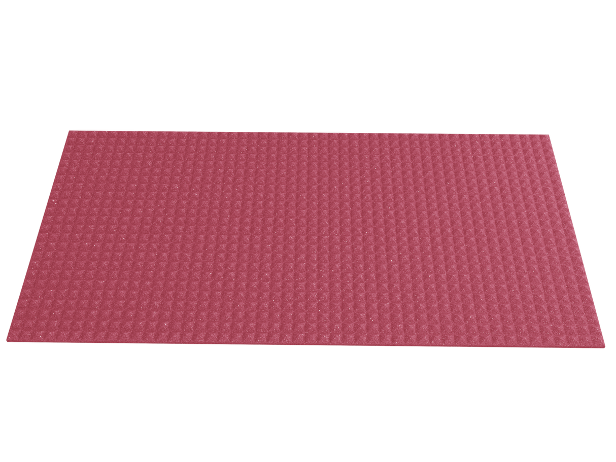 1 Inch Acoustic Foam Pyramid Style Panels - 13 Color Options