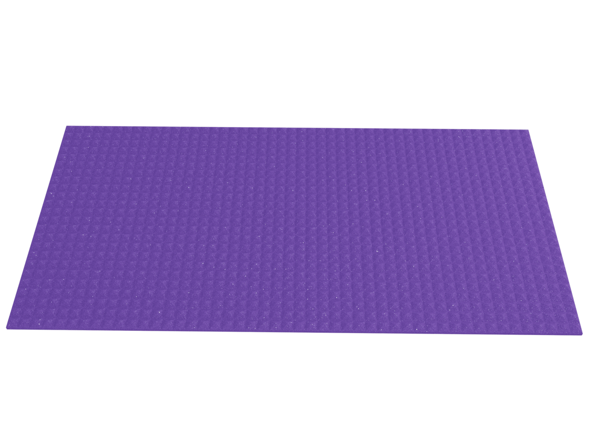 1 Inch Acoustic Foam Pyramid Style Panels - 13 Color Options