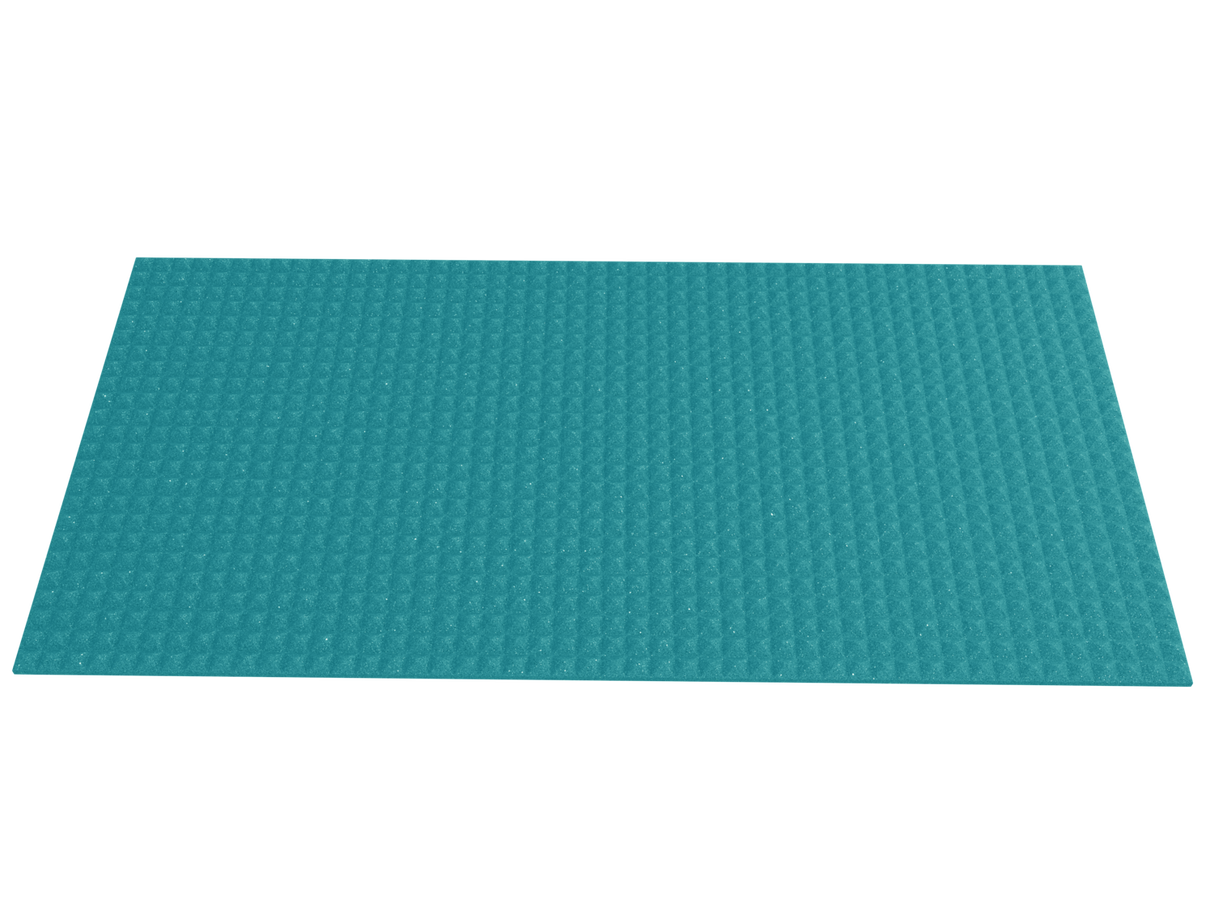 1 Inch Acoustic Foam Pyramid Style Panels - 13 Color Options