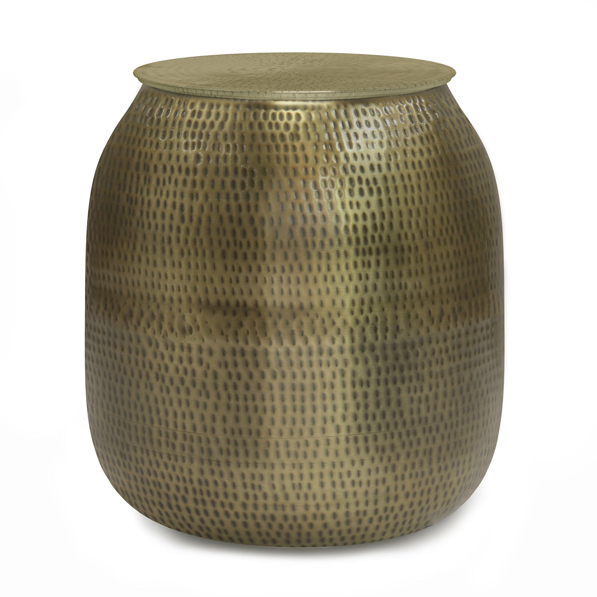 Griffen - Handcrafted Metal Storage Accent Table by Couch.com