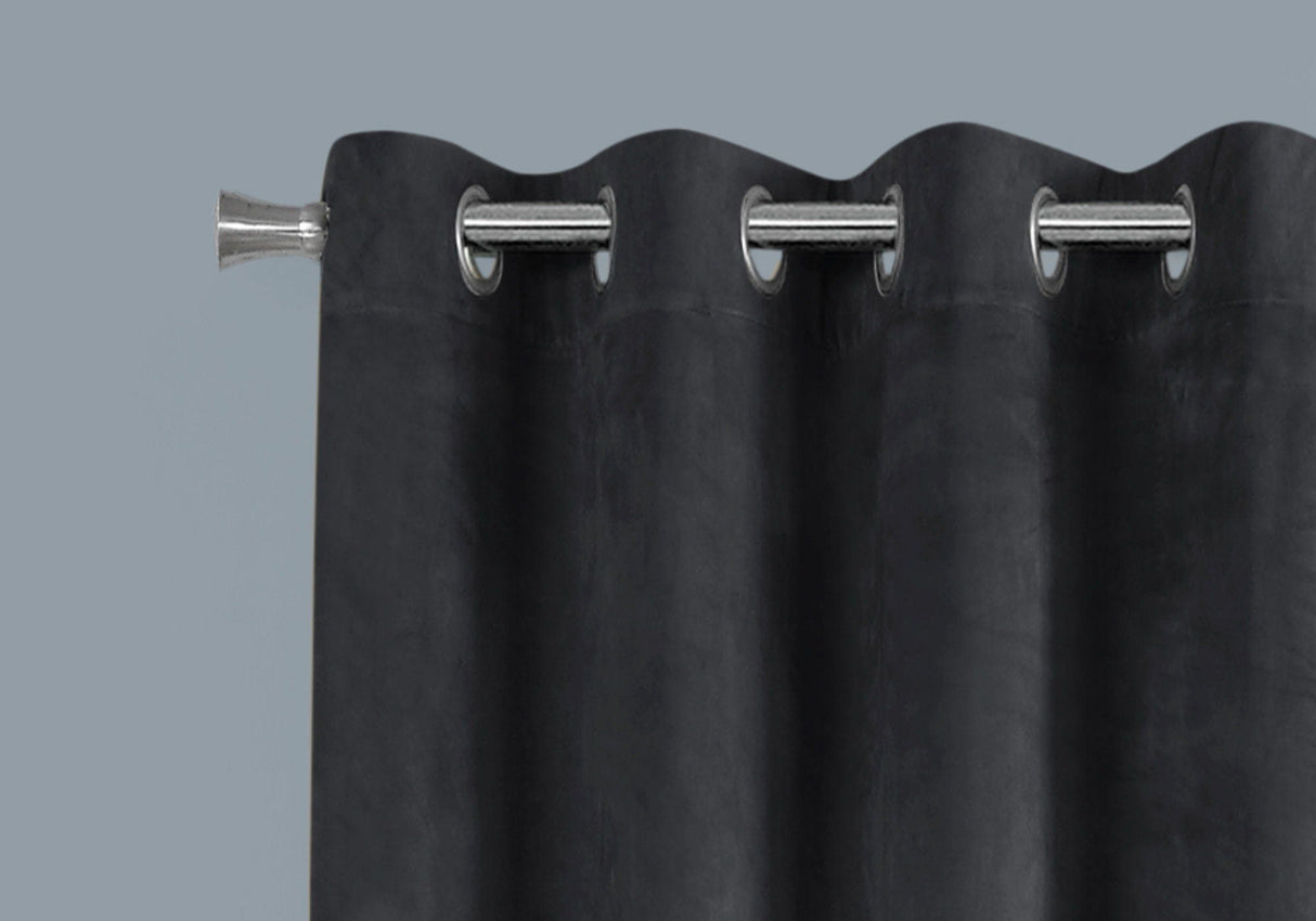 2 Pieces Set, Curtain Panel, Room Darkening, Grommet, Contemporary & Modern by Couch.com